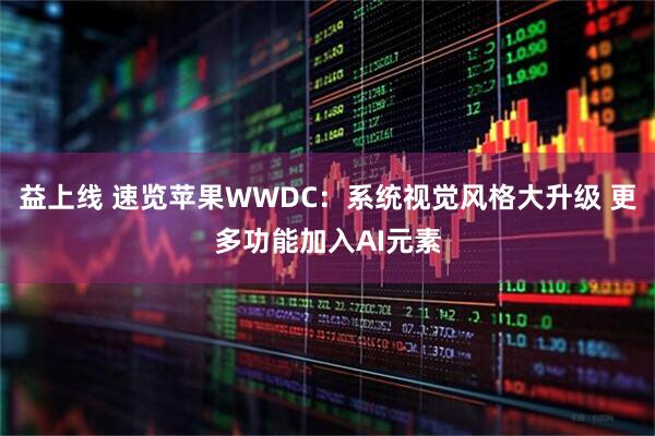 益上线 速览苹果WWDC：系统视觉风格大升级 更多功能加入AI元素